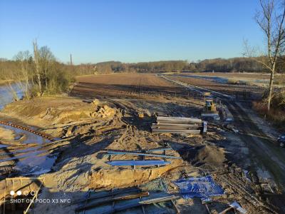 we are building extremely long fish ladder