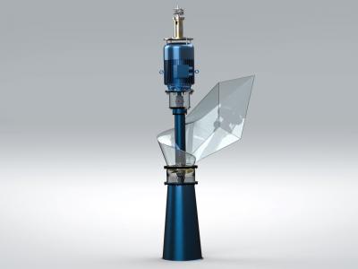 Turbina wodna semi Kaplana projekt
